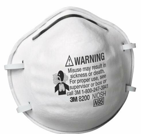N95 PARTICULATE RESPIRATOR 8200 BY 3M HEALTHCARE, 20/BX