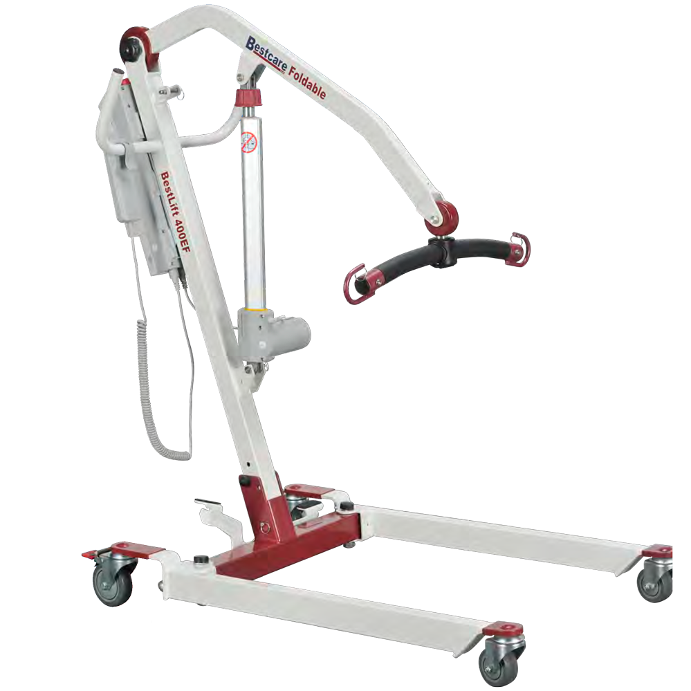 FOLDING BATTERY POWERED PATIENT LIFT W/ SLING