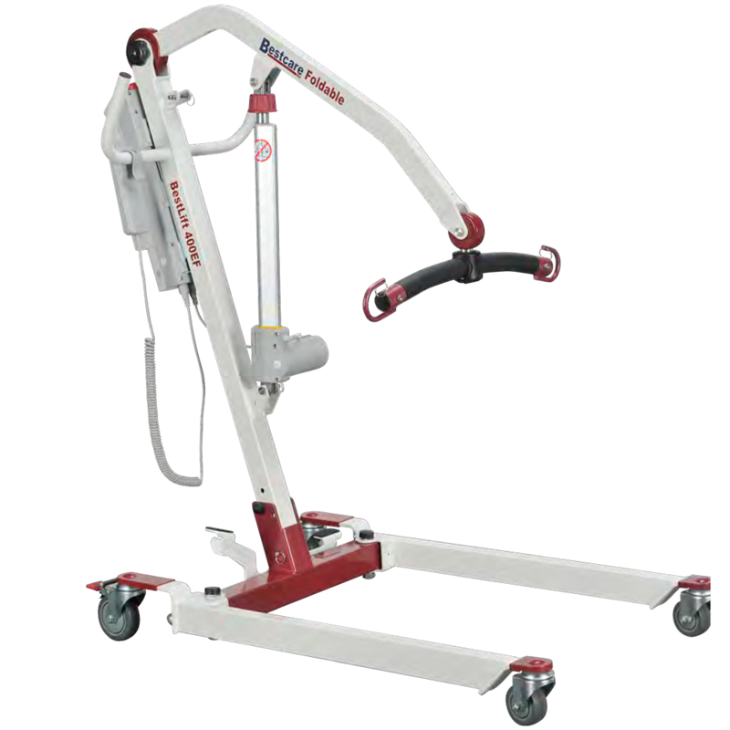 FOLDING BATTERY POWERED PATIENT LIFT W/ SLING