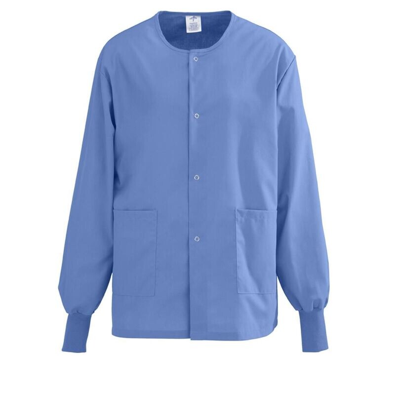 UNISEX SNAP-FRONT WARM-UP JACKET