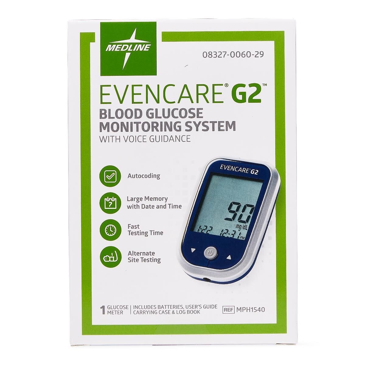EVENCARE G2 BLOOD GLUCOSE MONITOR