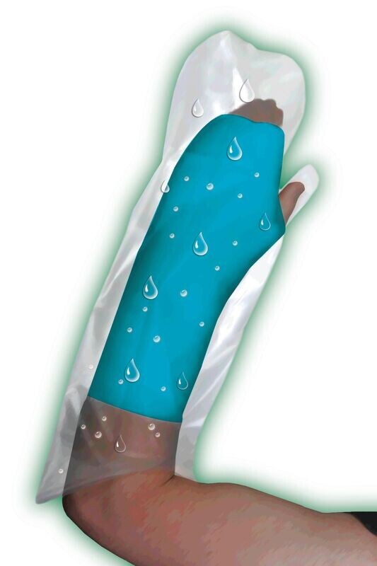 CAST AND BANDAGE PROTECTOR, ARM, 2/PACK