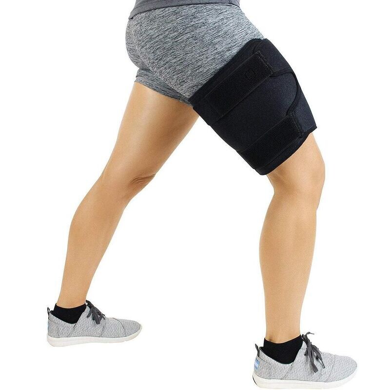 THIGH BRACE, BLACK