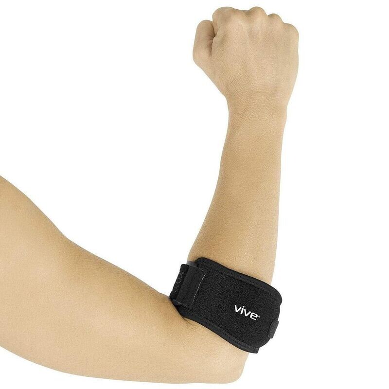 TENNIS ELBOW STRAPS, BLACK