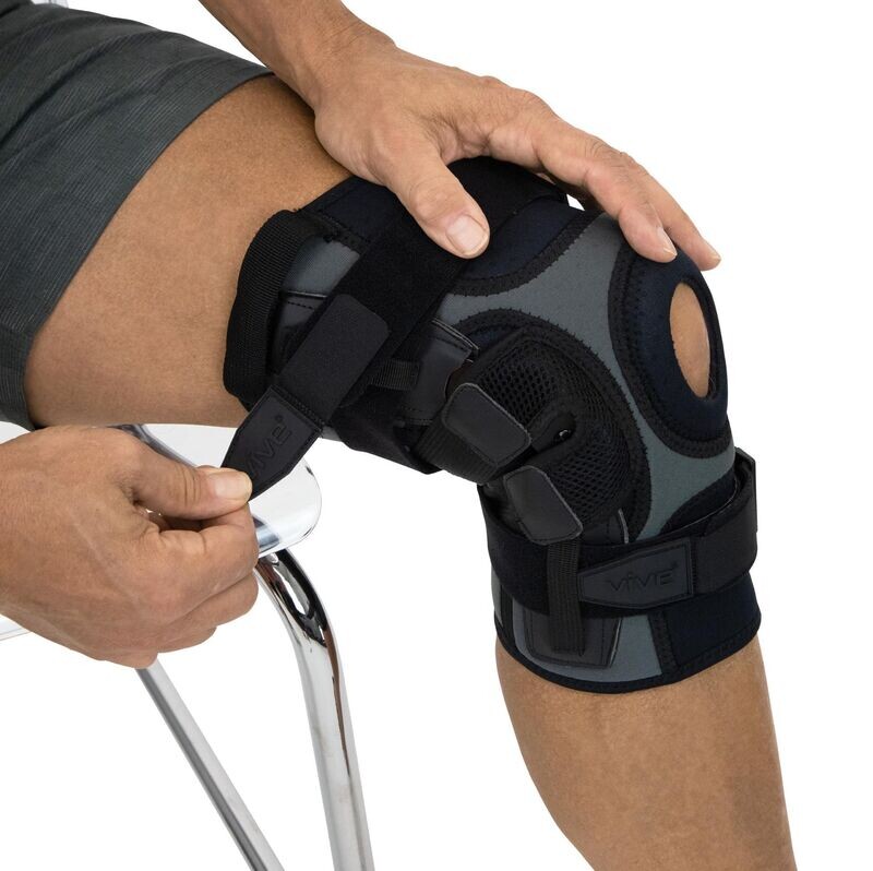 HEAVY DUTY HINGED KNEE BRACE