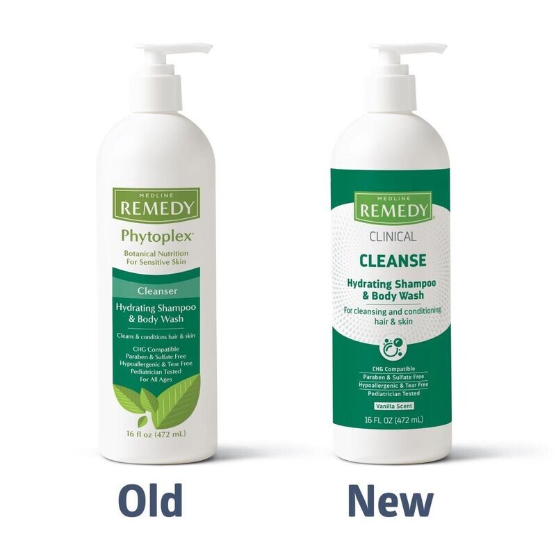 HYDRATING SHAMPOO & BODY WASH CLEANSER, 16 fl oz