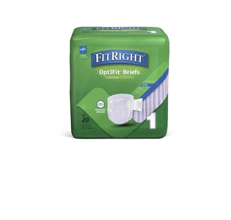FITRIGHT ULTRA, STRETCH BRIEFS, 80/CS