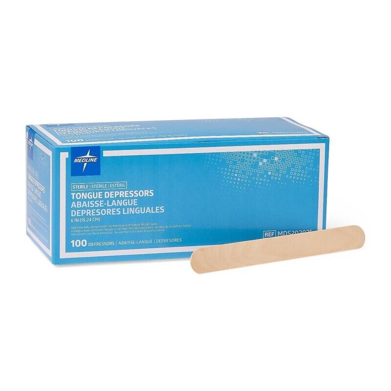 TONGUE DEPRESSORS, 100/BX
