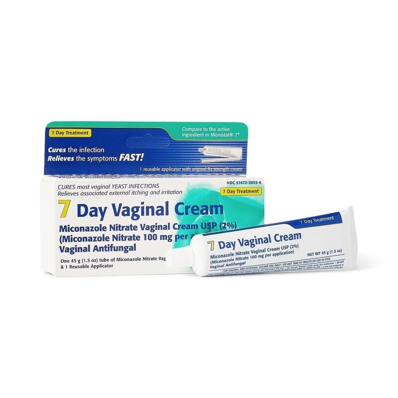 MICONAZOLE NITRATE VAGINAL CREAM, 2%, 1.5oz