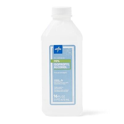 70% ISOPROPYL RUBBING ALCOHOL, 16oz