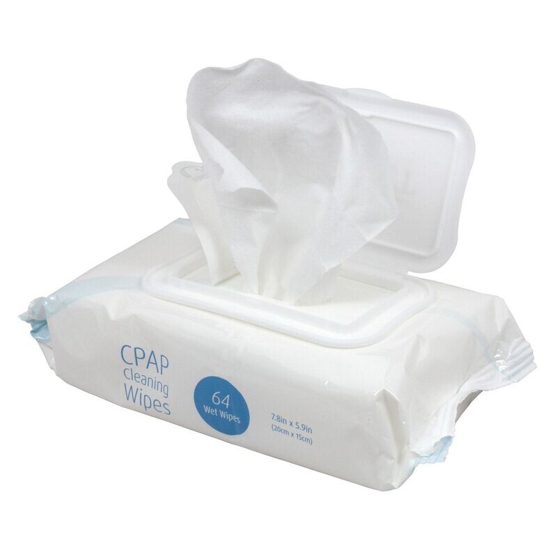 CPAP WET WIPES, 64/PACK