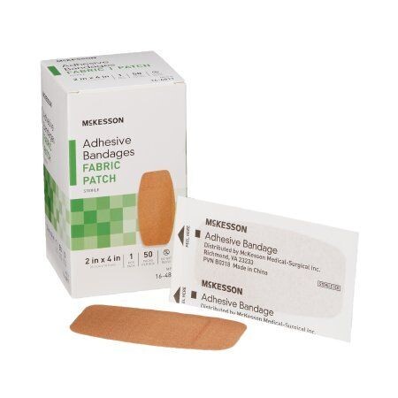 ADHESIVE BANDAGES,  2" x 4", 50/box