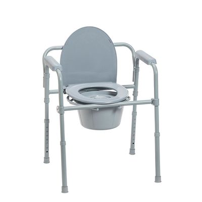 BASIC FOLDING COMMODE CHAIR