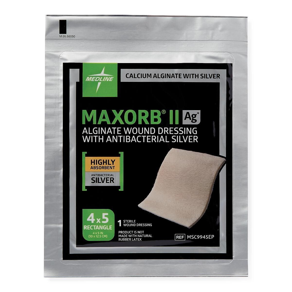 maxorb extra alginate wound dressing with antimicrobial silver Maxorb Extra AG Silver Dressing