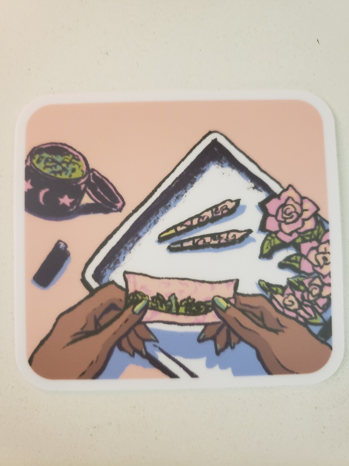 Rolling Tray Sticker