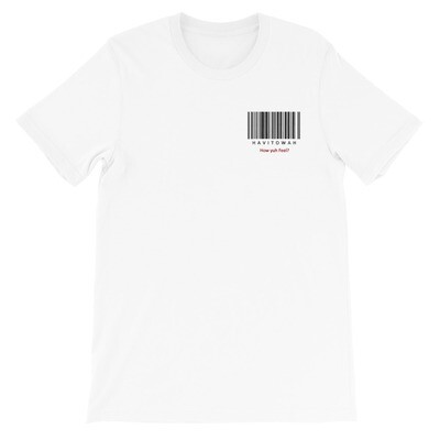 Barcode Embroidered  