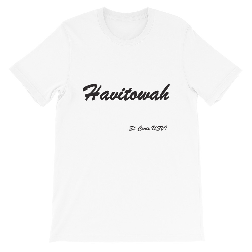 IslandMade Short-Sleeve Unisex T-Shirt, Color: White, Size: XS