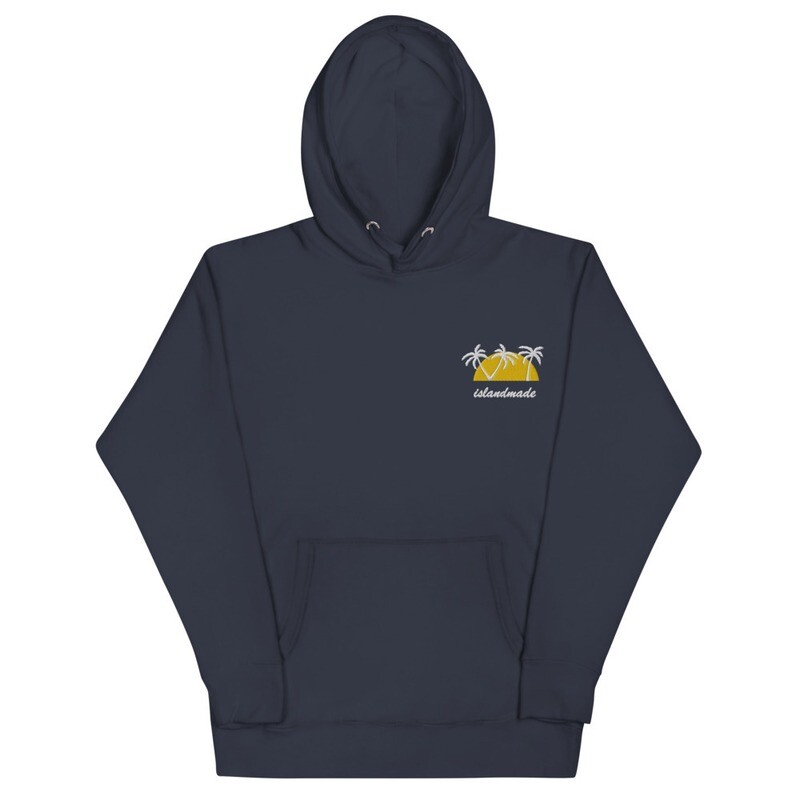 VI Palm Tree Unisex Hoodie embroidered