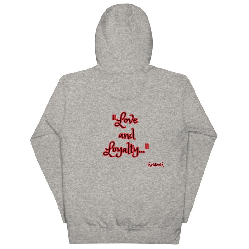 Love &amp; Loyalty Premium Hoodie