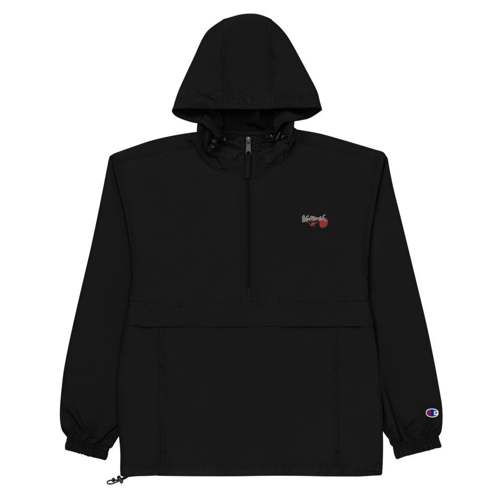  Love &amp; Loyalty Embroidered Packable Jacket