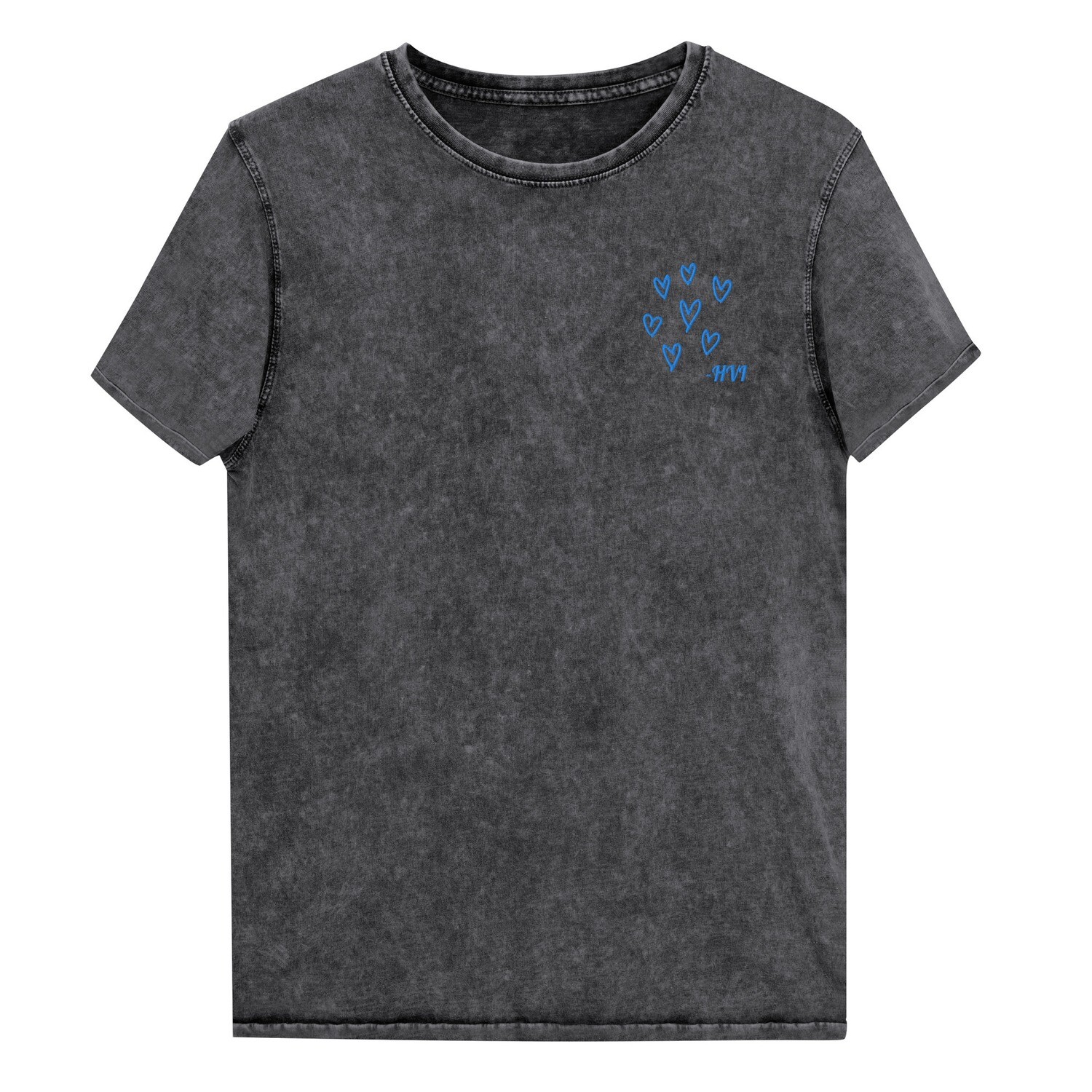 Women&#39;s (HVI) Denim T-Shirt, Color: Black, Size: S