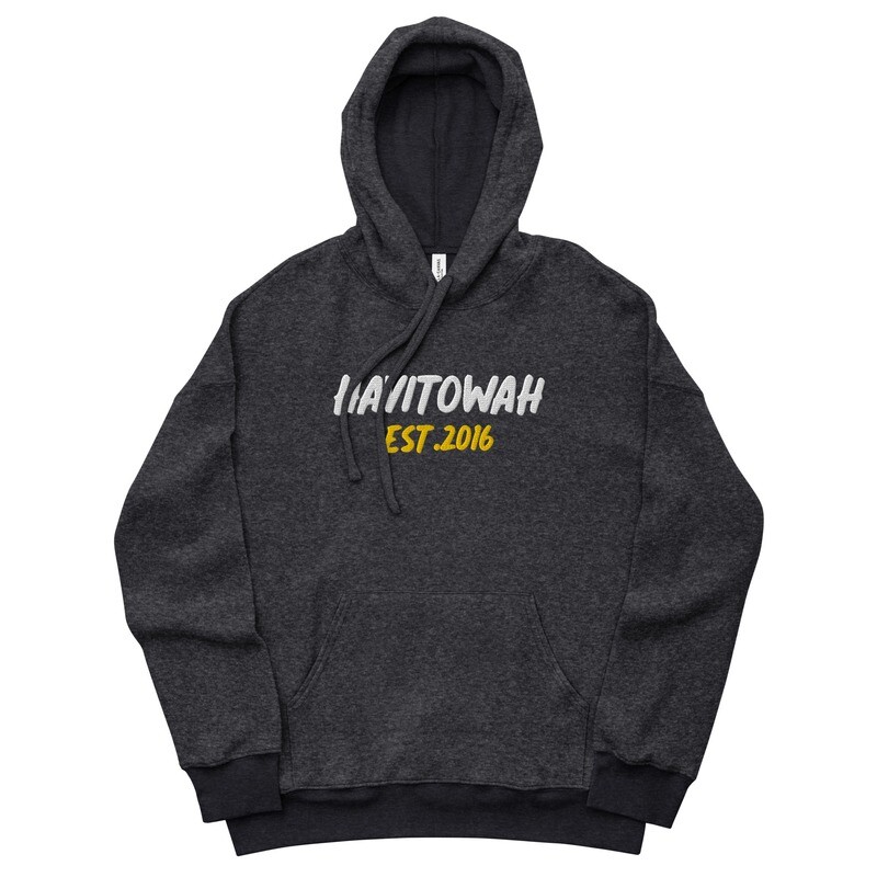 Unisex Sueded Fleece Hoodie