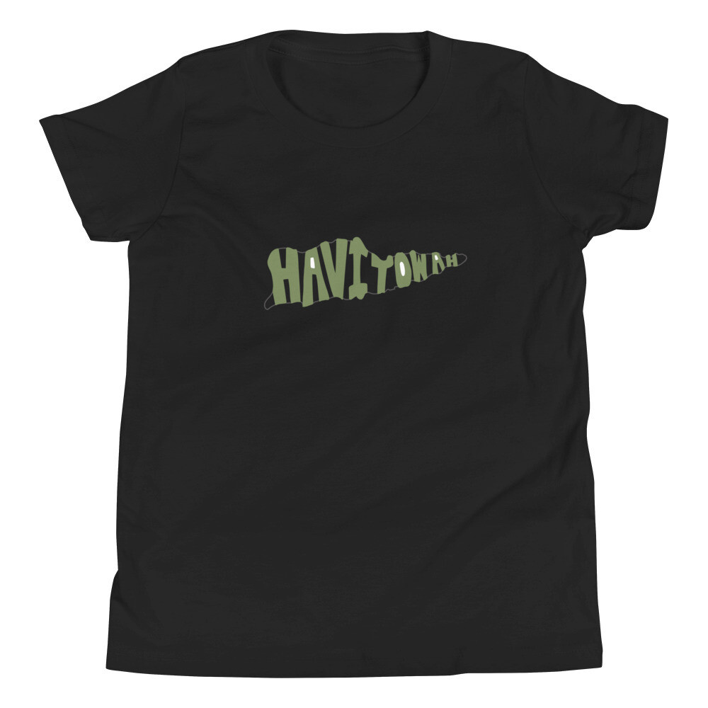 Youth Short Sleeve T-Shirt, Color: Black, Size: S