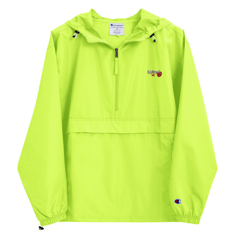 Love &amp; Loyalty Embroidered Packable Jacket