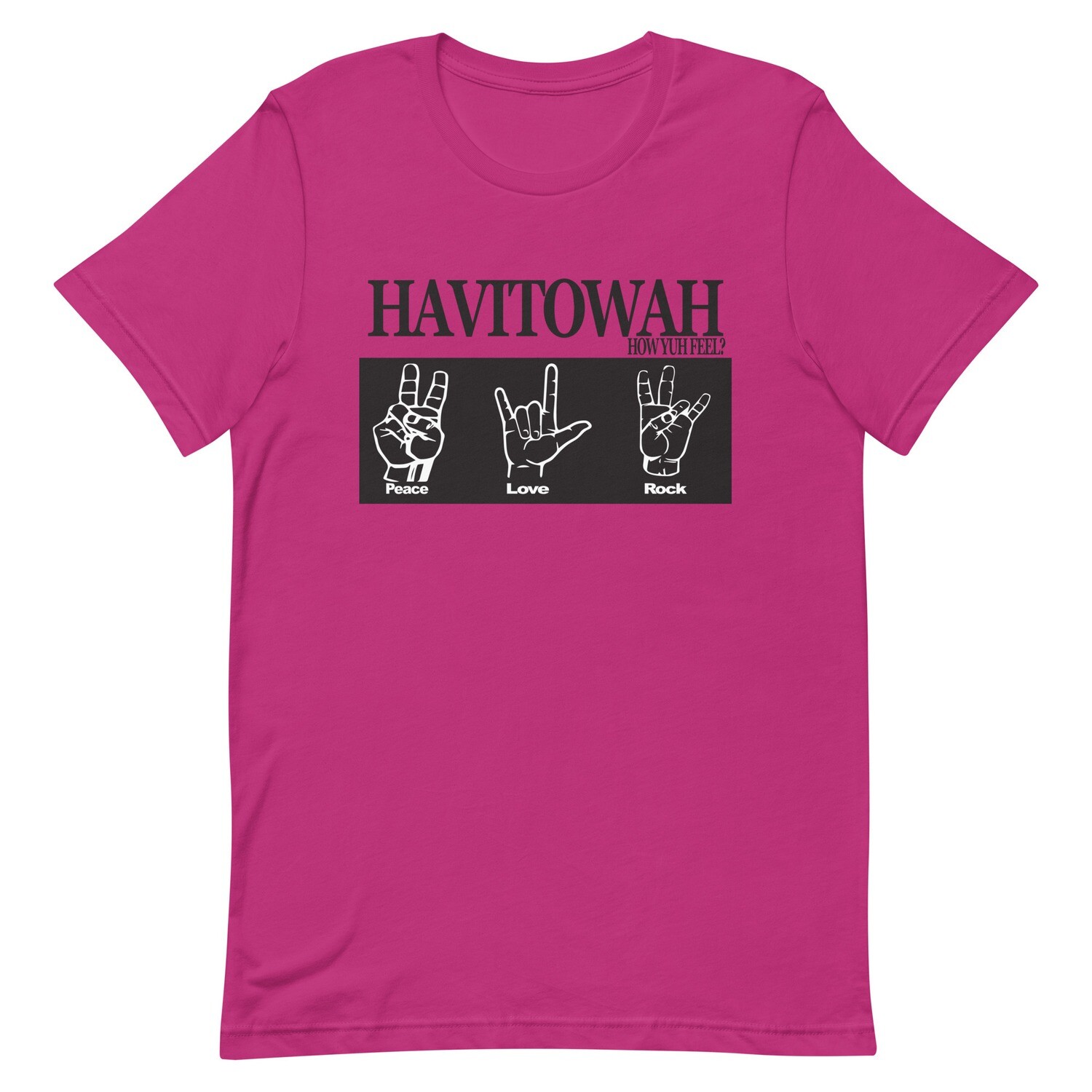 OG Havitowah Unisex t-shirt, Color: Berry, Size: S