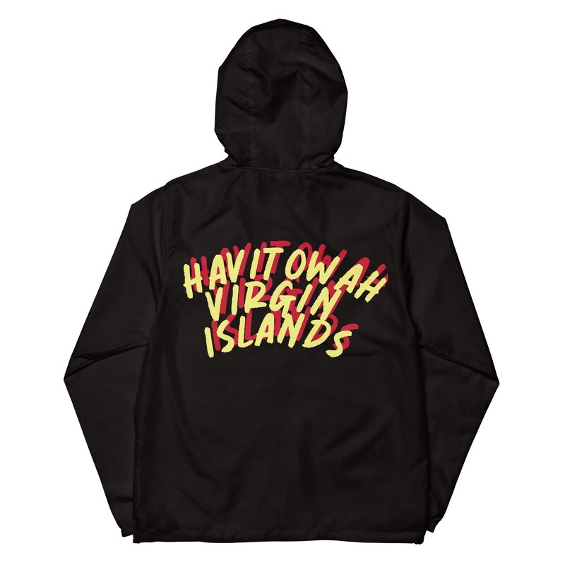  Saint Croix lightweight zip up windbreaker
