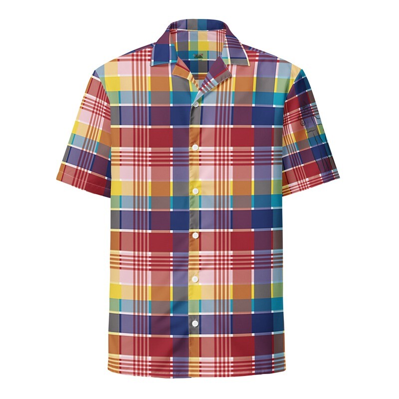 Madras Unisex button shirt