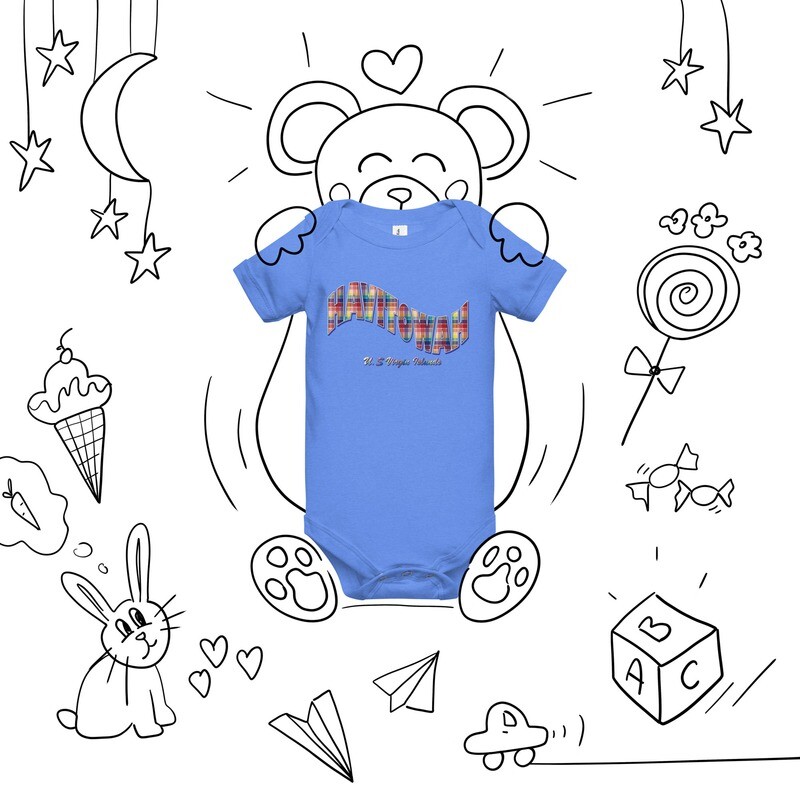 Madras Baby short sleeve one piece