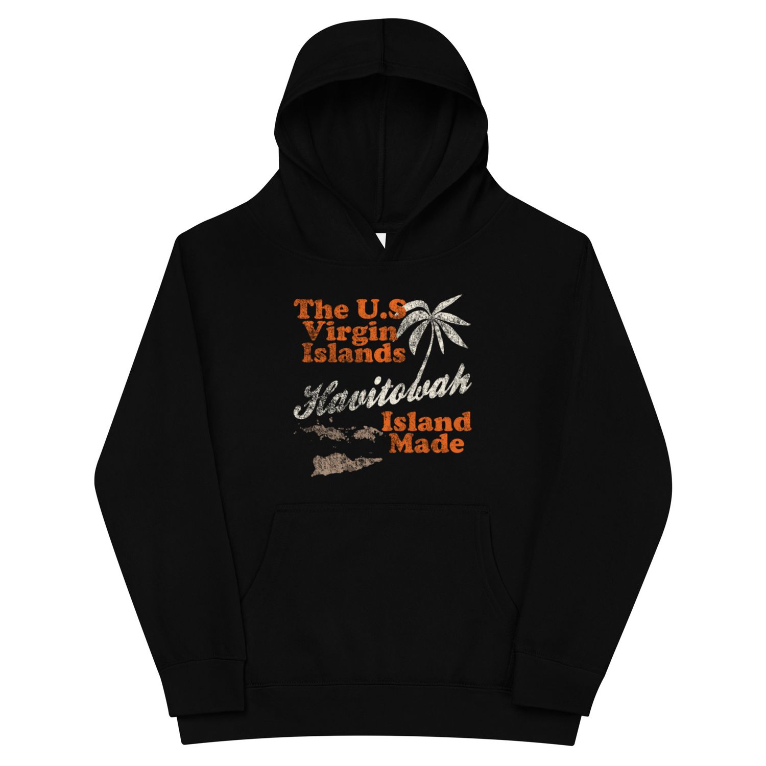 U.S Virgin Islands Kids fleece hoodie