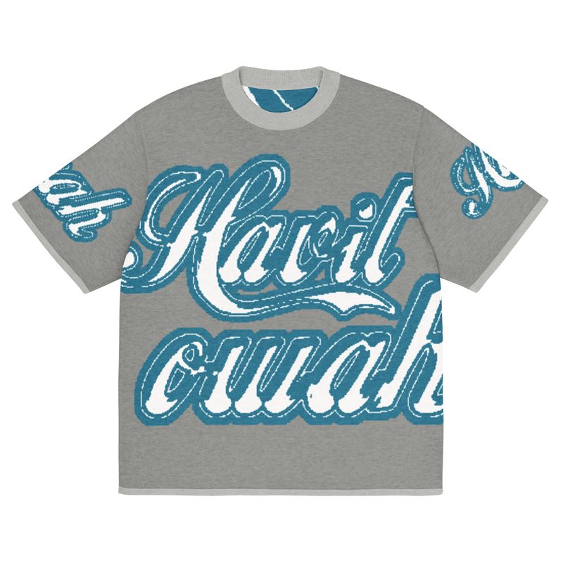 The Bold Script Series Knitted classic tee