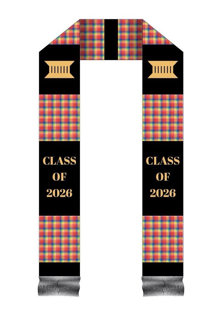 Madras Graduation Stole
