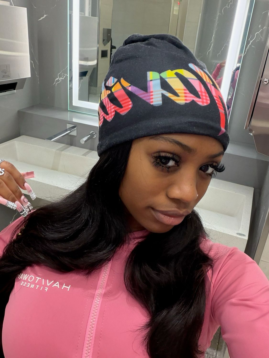 Madras Beanies Double Sided