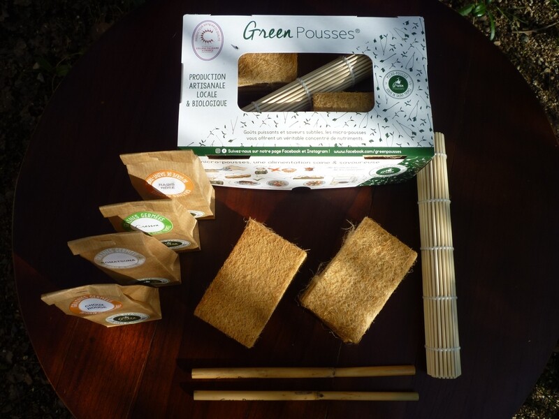 - Kit Green Box Confirmé - 
Aneth, Basilic, Endive, Radis Noir