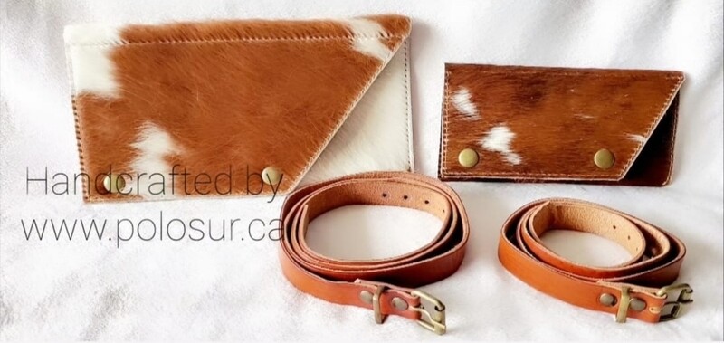 Hair on Cowhide Belt-Purse Grande