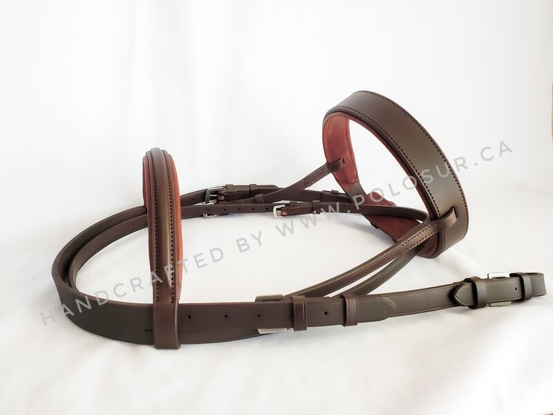 Polo bridle flat