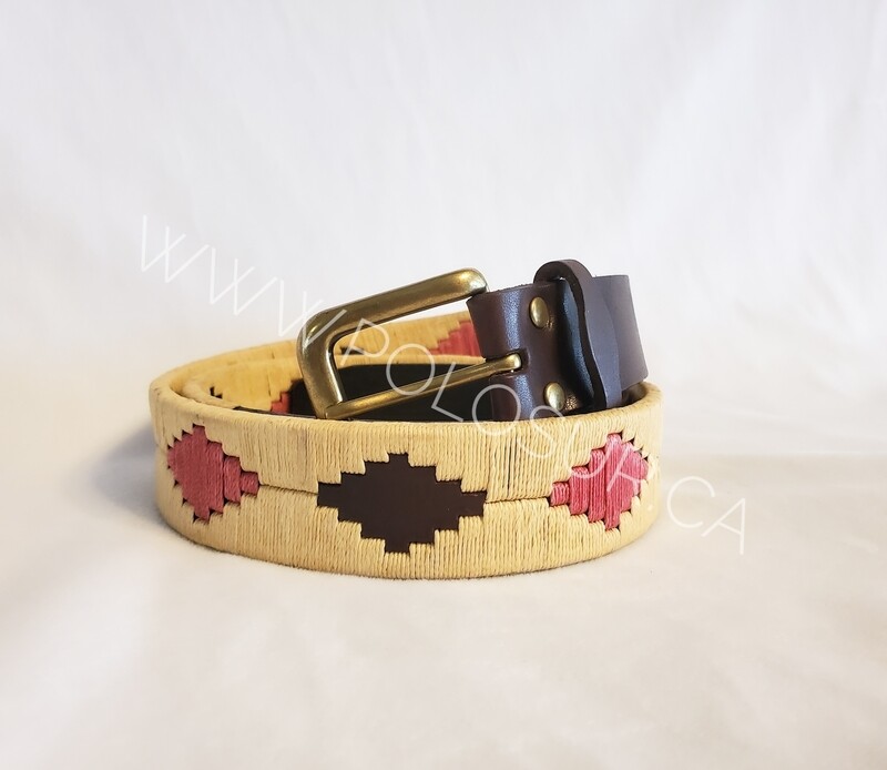 Polo Belt Pampa Rosa 90CM (32-34&quot;)