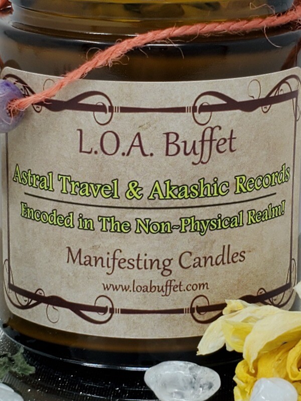 Astral Travel and Akashic Records Candle