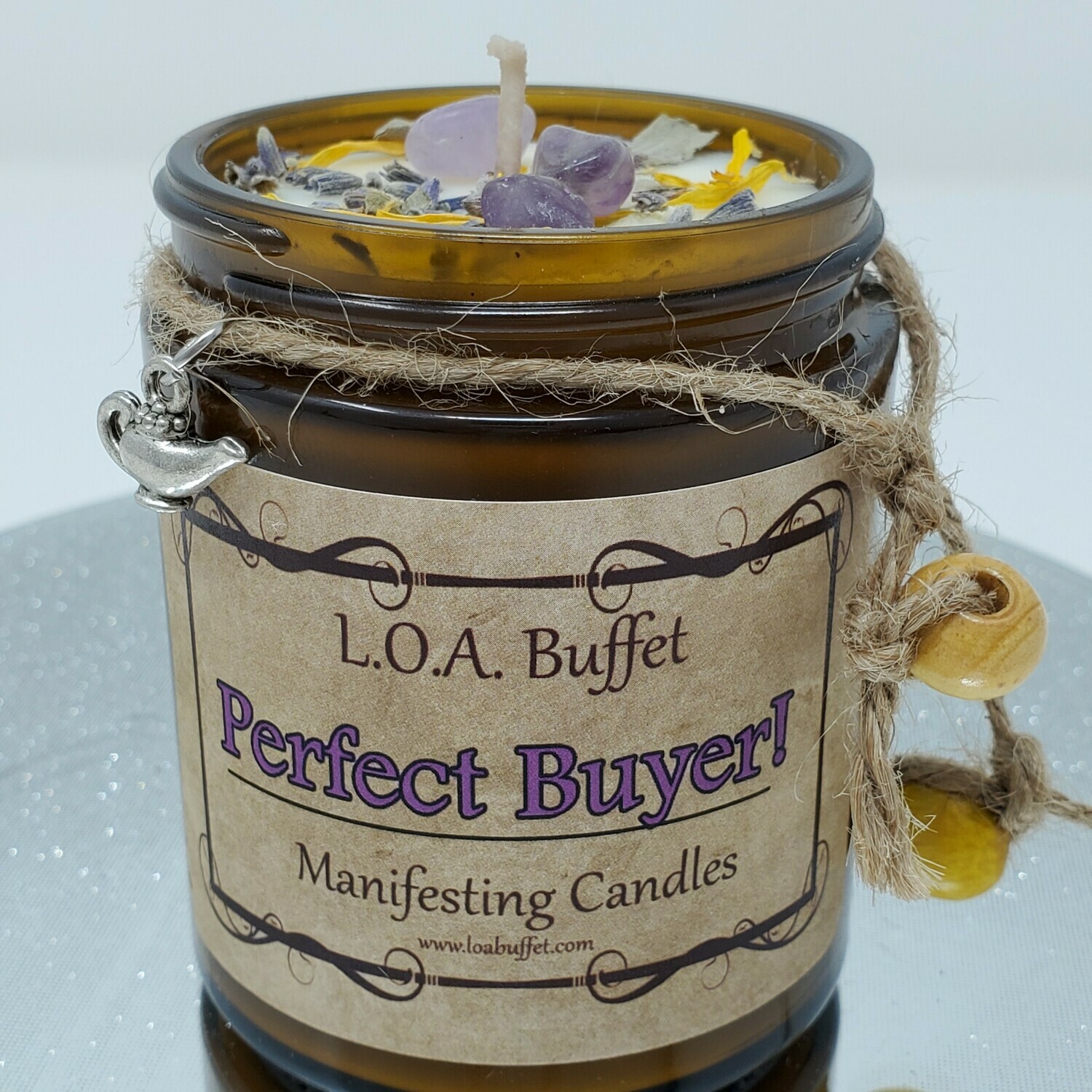 Perfect Buyer Candle, Manifest Your Perfect Buyer Using the Law of Attraction!