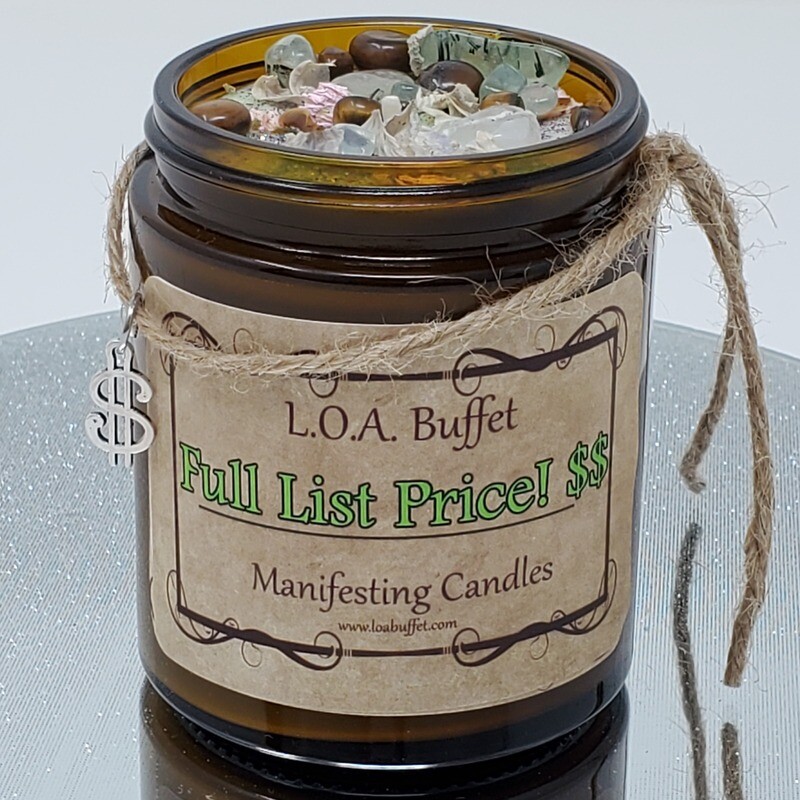 Full List Price Candle, Law Of Attraction &amp; Herbal Alchemy Candle for Manifesting a House Sale