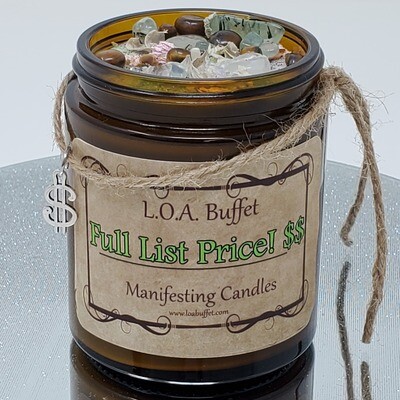 Full List Price Candle, Law Of Attraction & Herbal Alchemy Candle for Manifesting a House Sale
