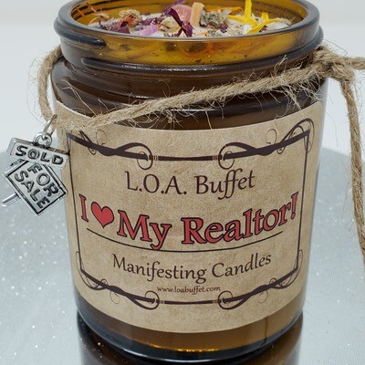 I Love My Realtor Candle, Perfect Gift For Your Realtor to say 