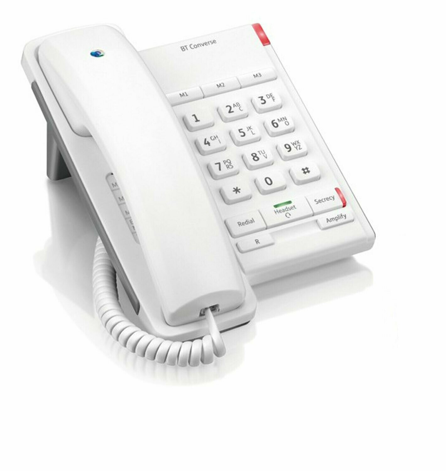 BT Converse 2100 Corded Telephone White