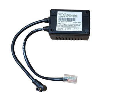 Avaya 1603 IP Telephone PoE Splitter