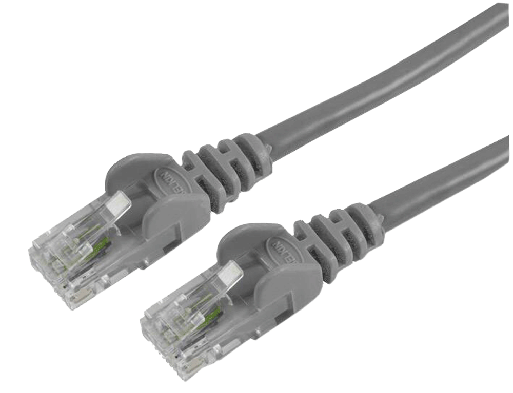 Belkin Cat5e Snagless UTP Ethernet Patch Lead, 1m Grey -  A3L791B01M-S