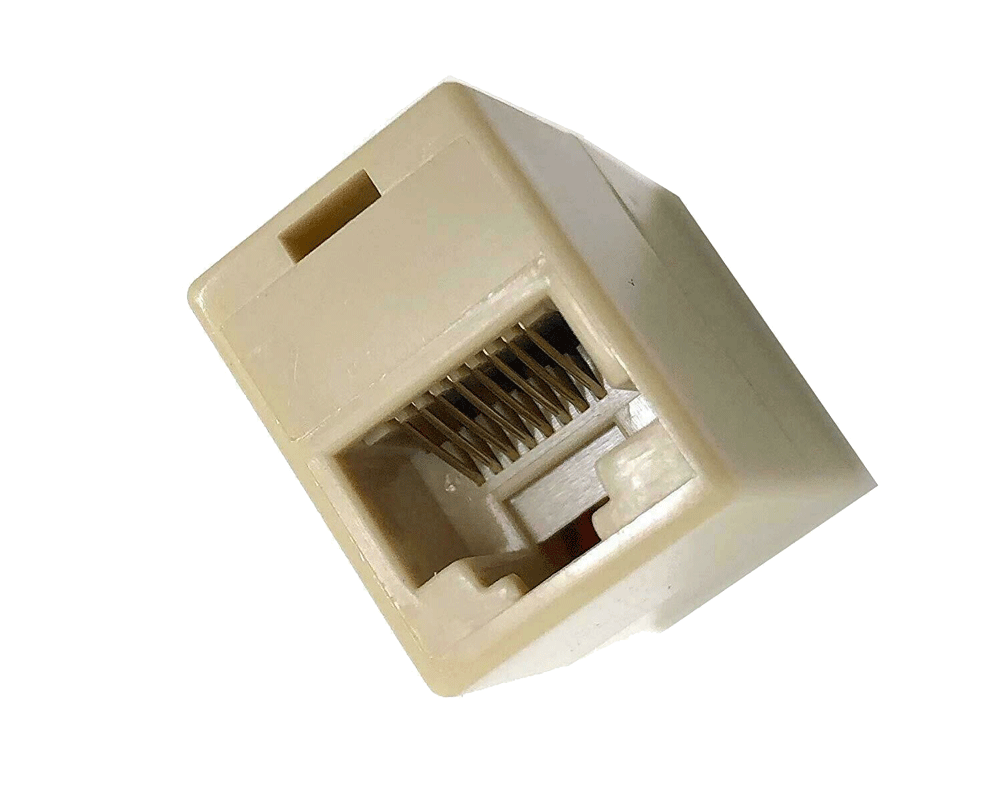 RJ45 Straight Wired CAT5e Lead Coupler-Socket to Female-Joiner Adapter Extension