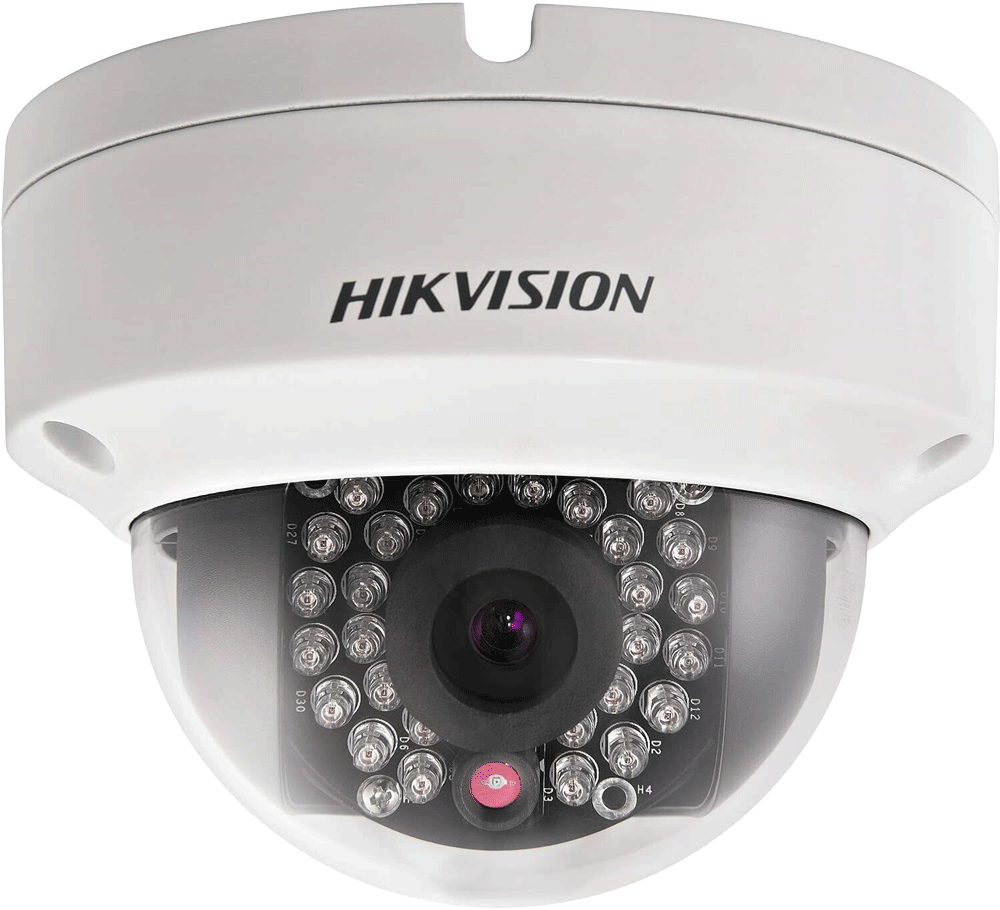 Hikvision DS-2CD2132F-I-2.8MM IR Fixed Vandal Dome Network Camera